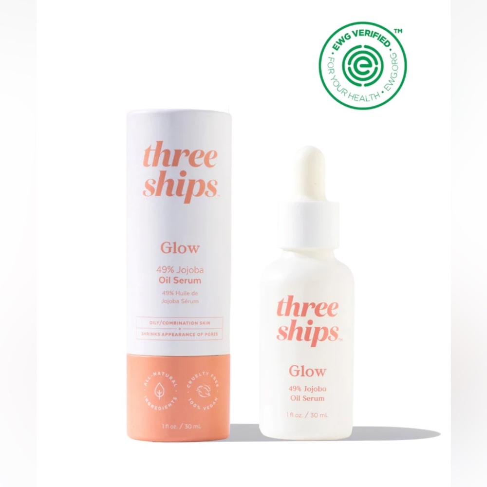 Three Ships Glow 49% Jojoba Oil Serum